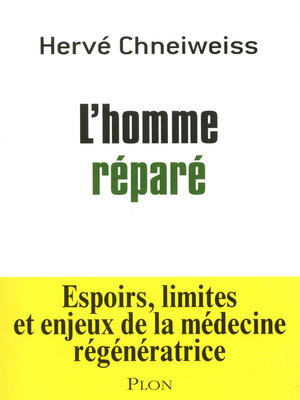 cover image of L'homme réparé